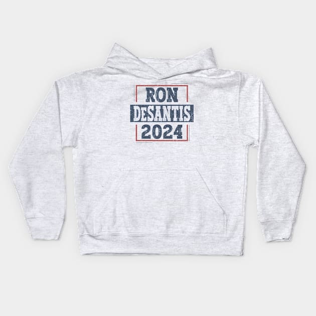 Ron DeSantis 2024 Kids Hoodie by Etopix